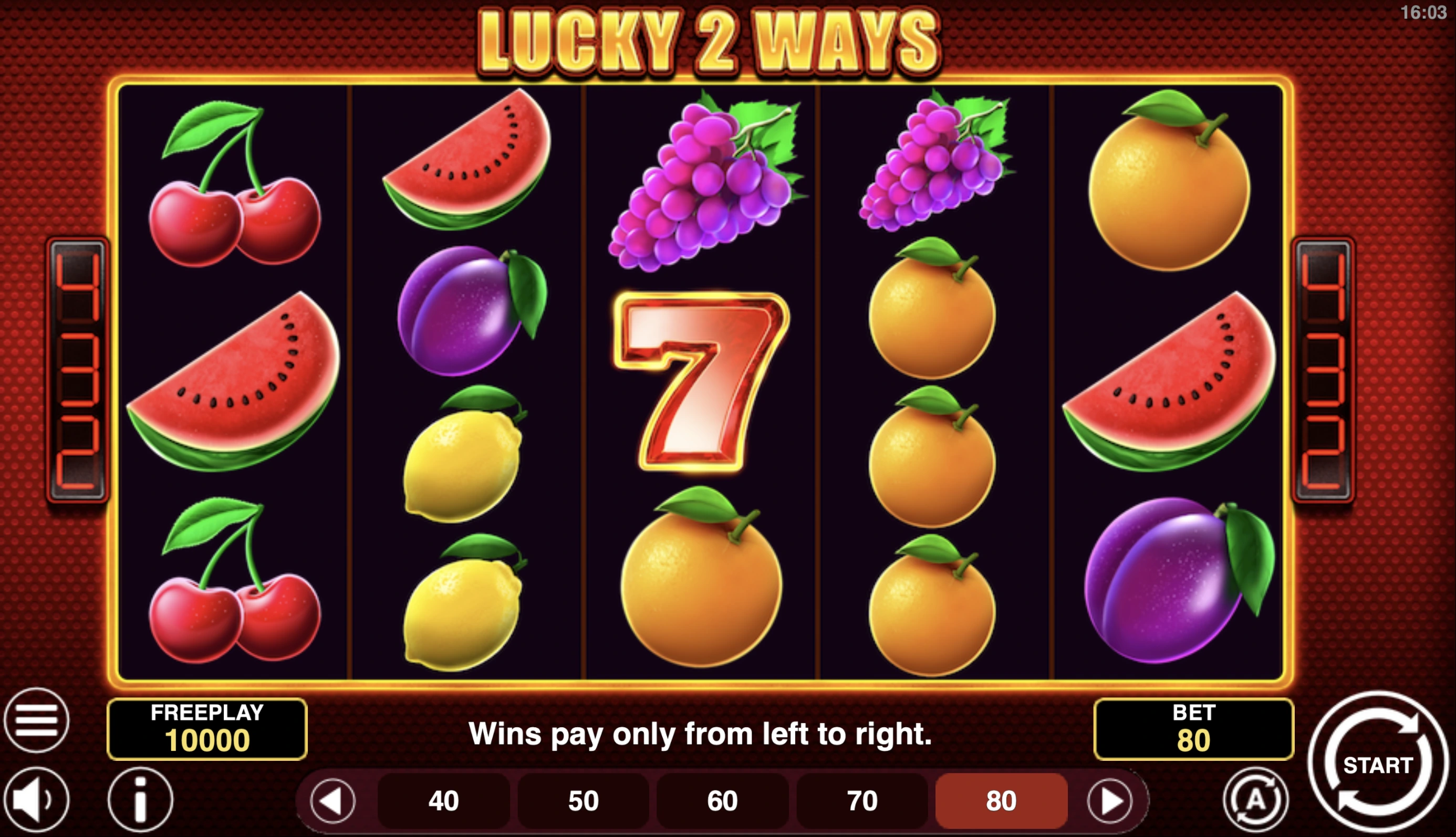Lucky 2 Ways - 97.3% RTP | 1spin4win